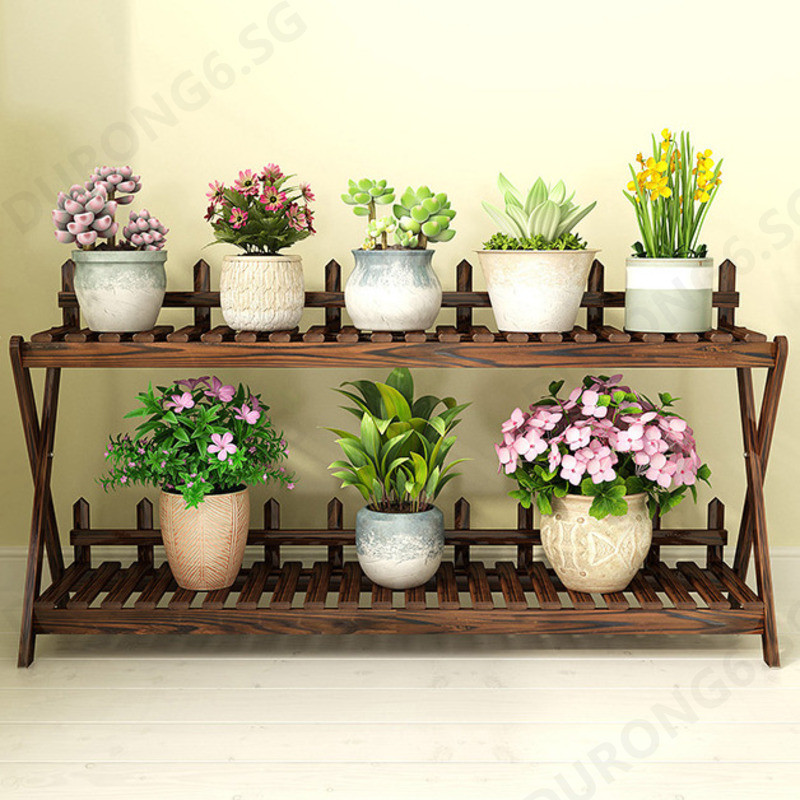 Plant Rack Solid Wood Flower Pot Rack Multi Layer Flower Pot Stand ...