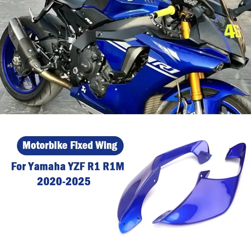 For Yamaha R1 R1M 2020 2021 2022 2023 2024 2025 Motorcycle Spoiler Wing ...