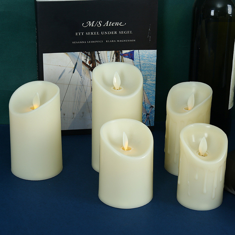 LED Flameless Electric Candle Flickering Tealight Candle for Wedding ...