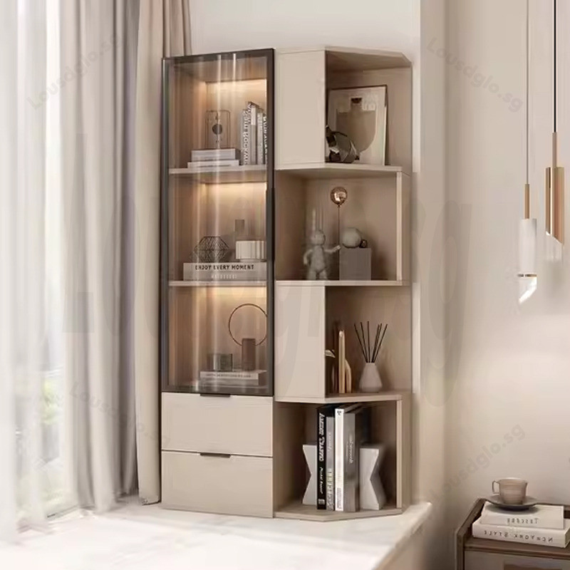 Bay Window Cabinet Storage Cabinet Balcony Storage Cabinet Floor Window ...