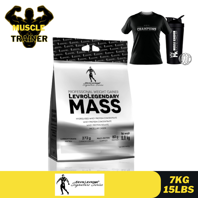 Kevin Levrone Levro Legendary Mass Gainer Protein (15 lbs) | Shopee ...