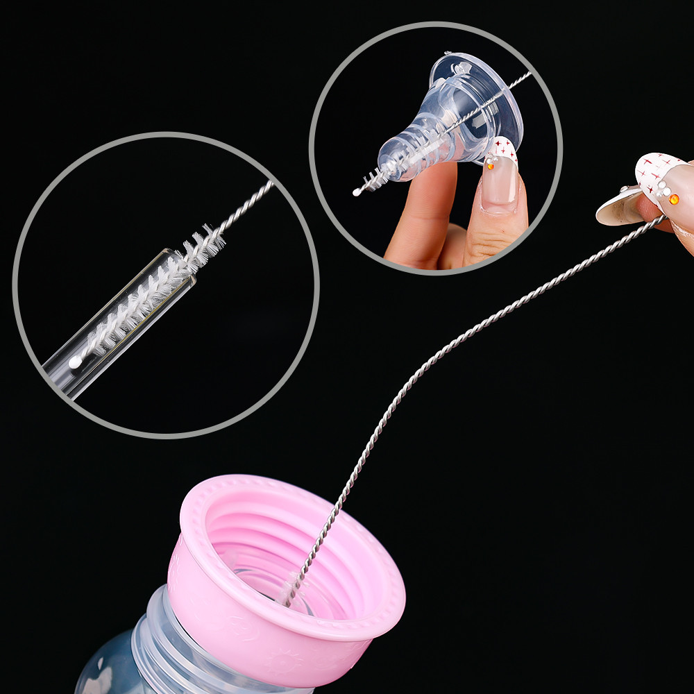 Drinking Straw Cleaning Brush Kit Reusable Tube Pipe Cleaner Nylon ...