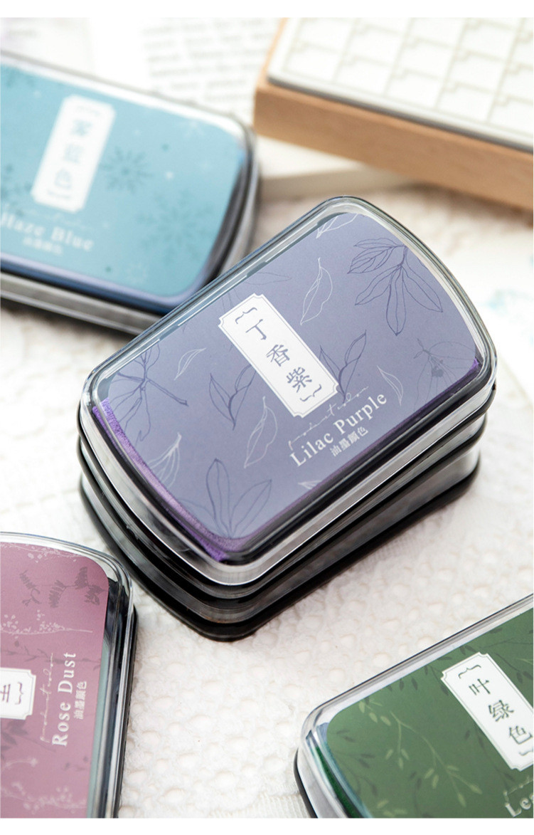 Craft Ink Pad Stamps Partner 6 Color Ink Pad Finger Washable Kids Stamp ...