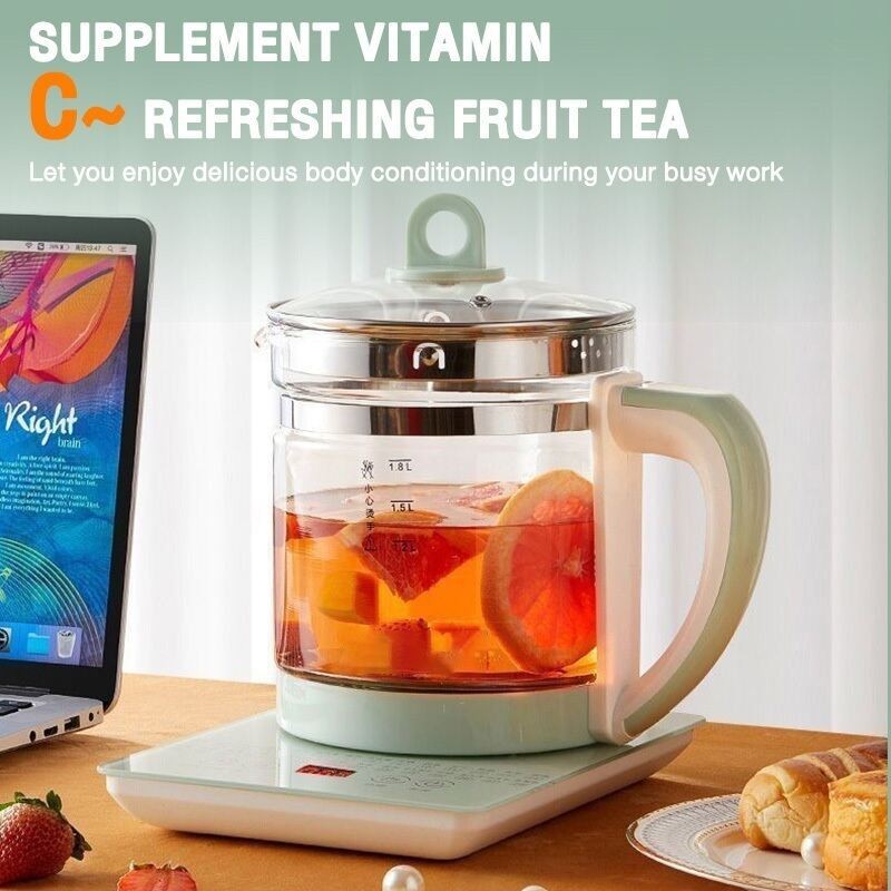 【SG STOCK】Electric Health Teapot 1.8L Multi-function Electric Kettle 24 ...
