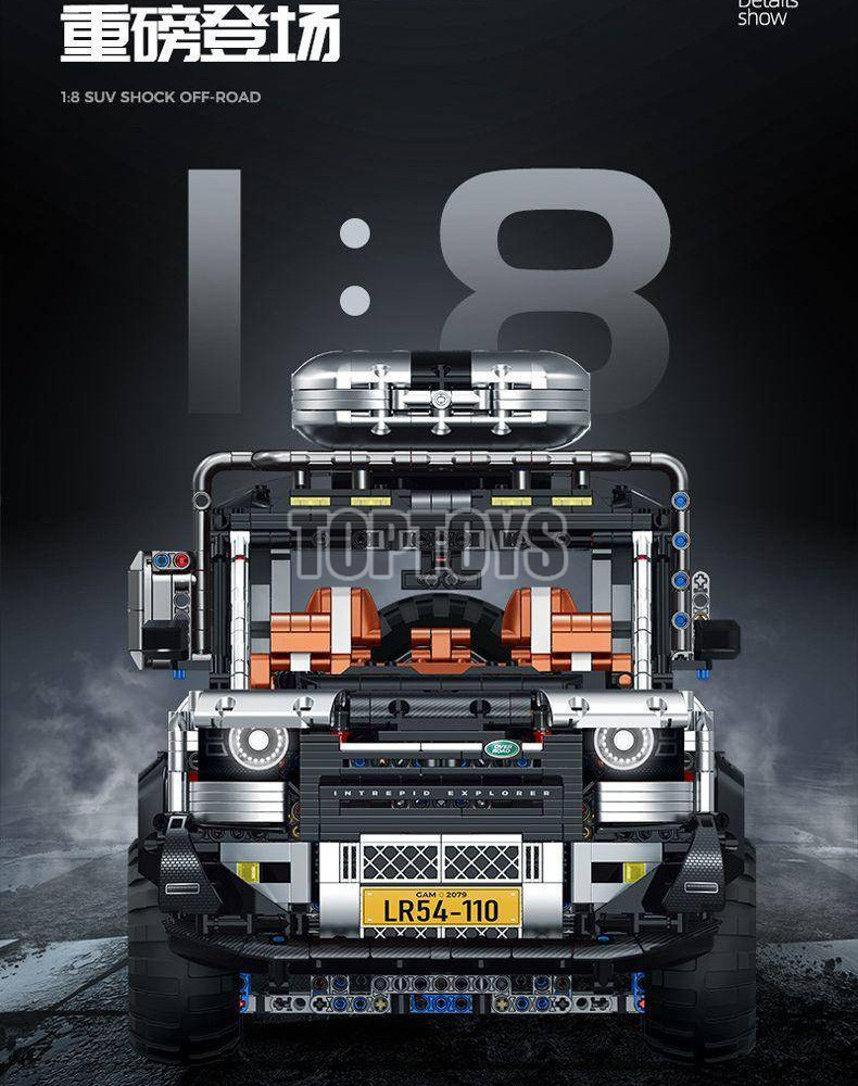 New GULY Blocks 10620 Land Rover-Inspired Defender & Range Rover RC ...