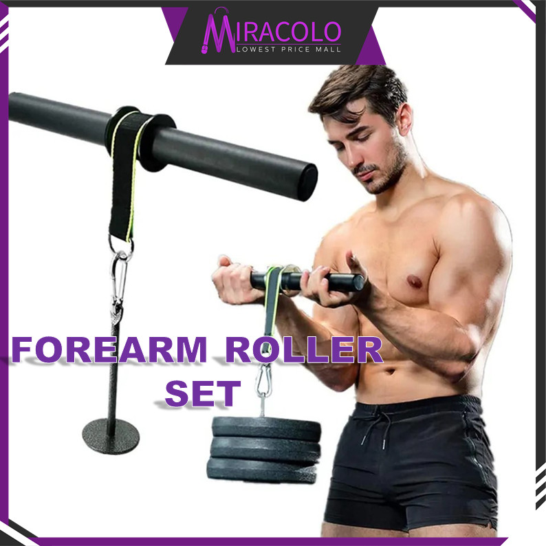 Arm Exerciser Forearm Blaster Wrist Roller Grip Strength Trainer