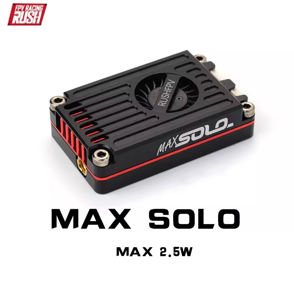 RUSH TANK MAX SOLO 5.8GHz 2.5W High Power 48CH VTX Video Transmitter ...