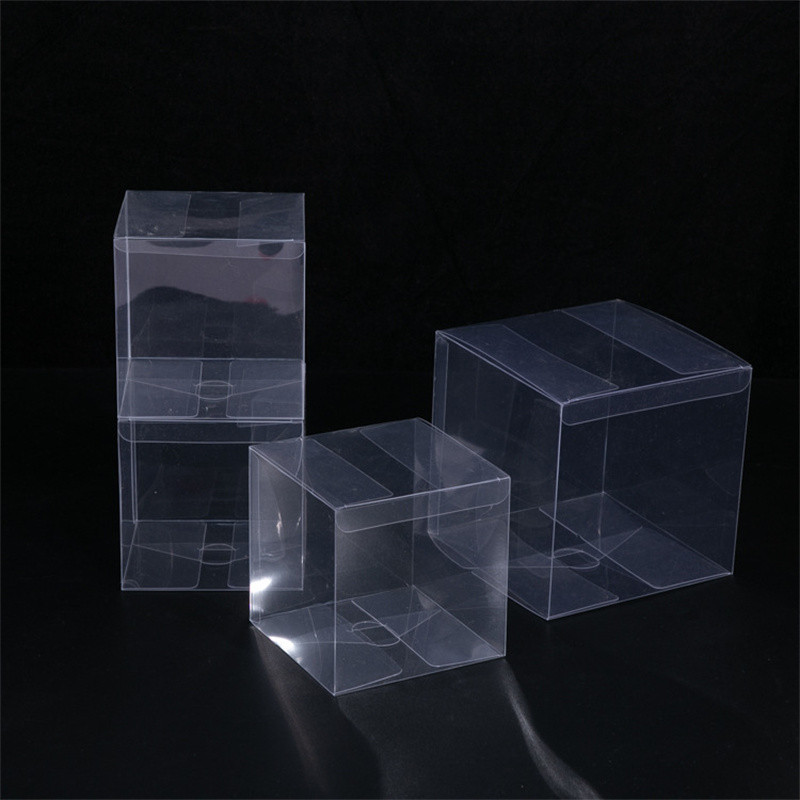 10pcs PVC transparent rectangular plastic packaging box with figurine ...