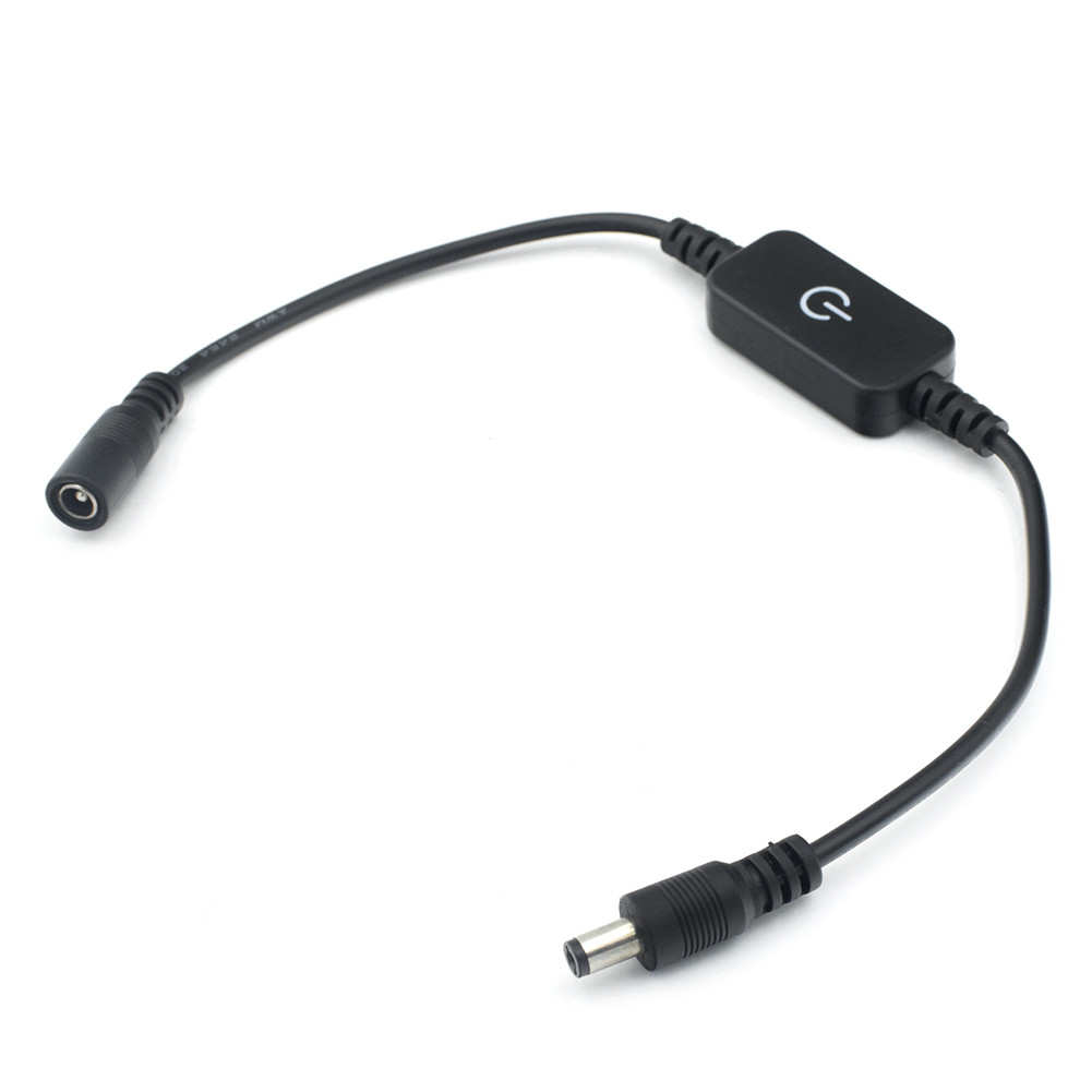 Inline Switch On Off with Female Male Power Cable 5.5x2.1mm DC ...