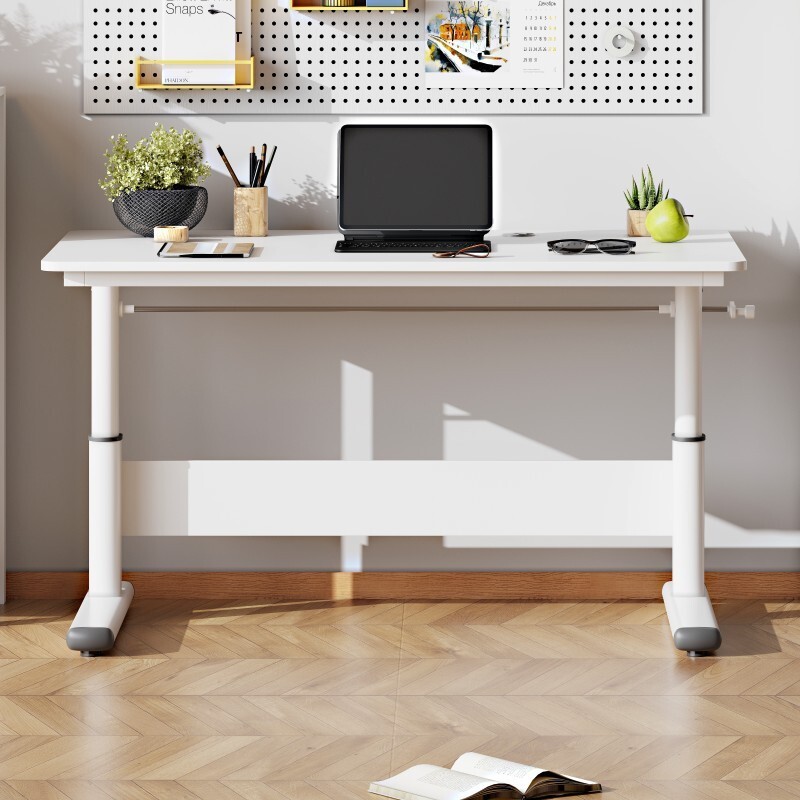 Elevating desk, children's learning desk, student's home computer desk ...