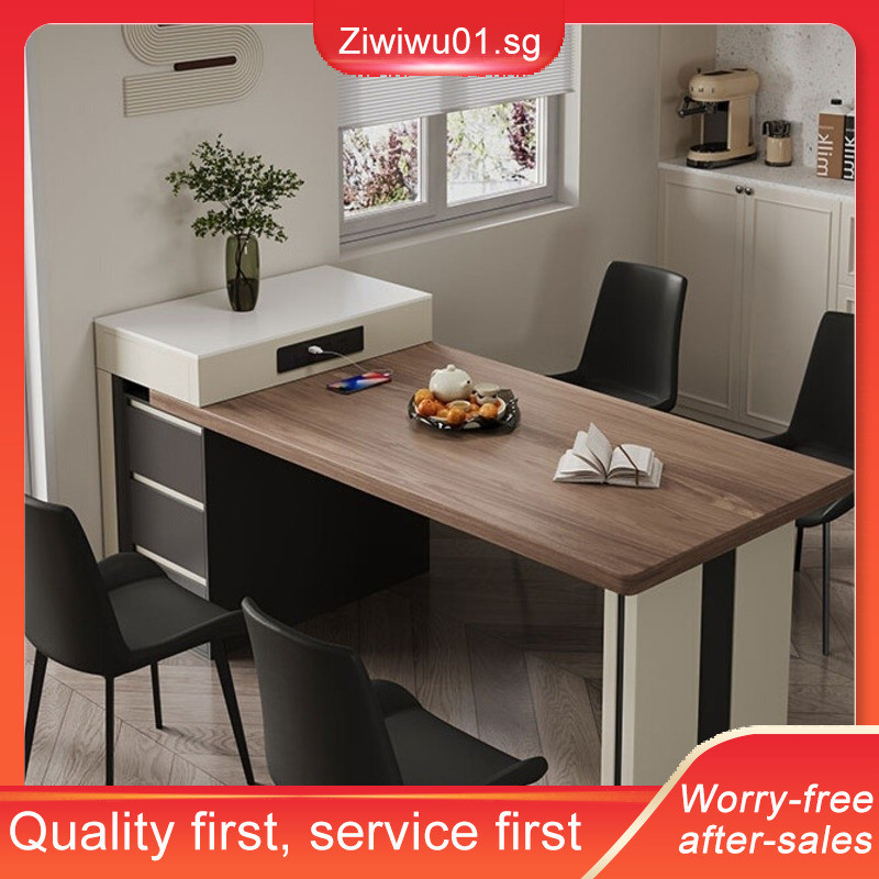Solid Wood Island Dining Table French Antique Style Small Household ...