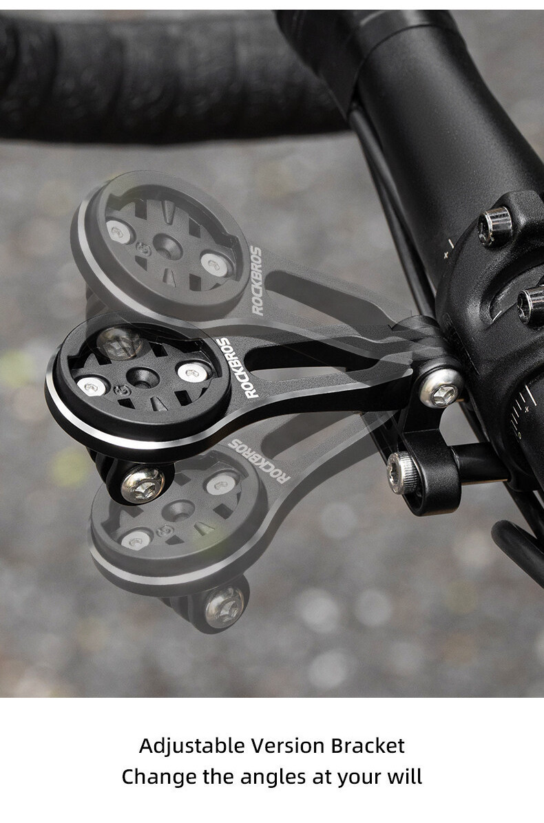 【3-day Delivery】ROCKBROS Speedometer Extending Bracket for Garmin Wahoo ...