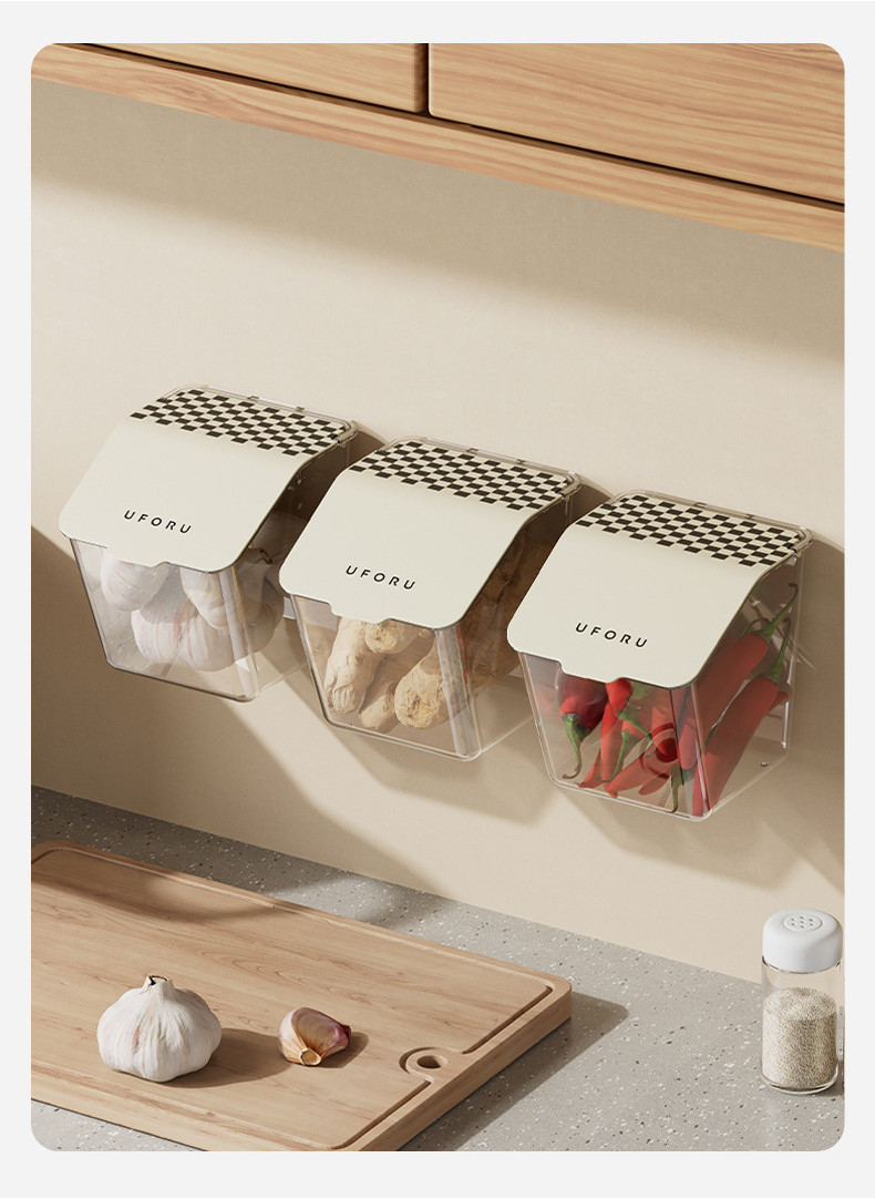 Storageworks Ginger garlic storage basket Kitchen fresh-keeping ginger ...