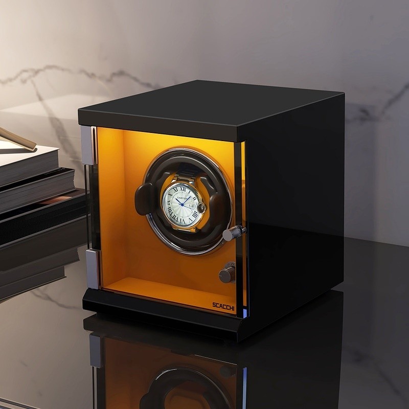 Watch Winder Fully Automatic Scatch Shaker Mechanical Table Rotation And Placement Device Swinging Household Use