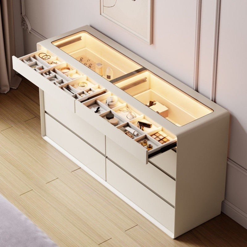 Chest Of Drawer Bucket Bedroom Ultra Thin Cm Master Bed Tail Eight ...