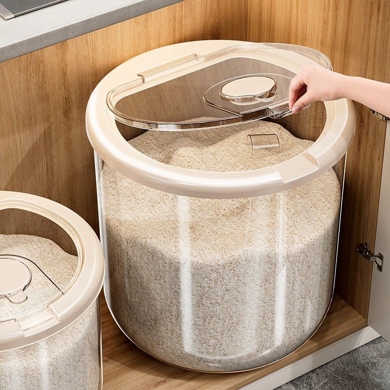 New Rice Bucket Insect Proof And Moisture-Proof Sealed Jar Food Grade ...