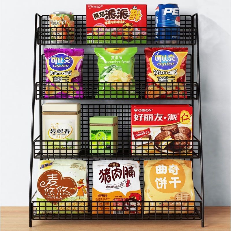 Snack Storage Racks Desktop Tables, Drinks, Fruits, Multi-layer Storage ...