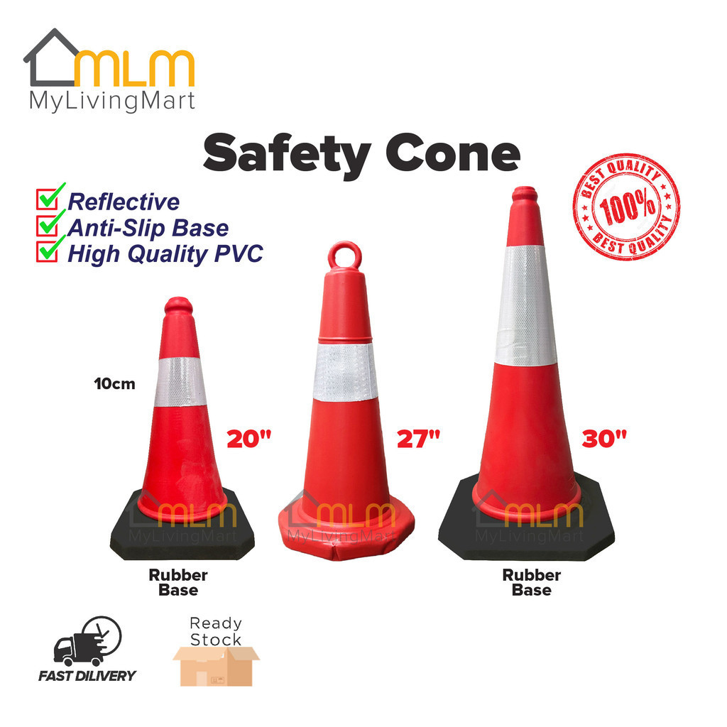 PVC Reflective Signal Warning Safety Cone Reflective Line Traffic Cone ...