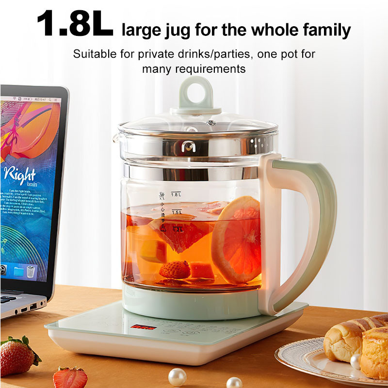【SG STOCK】Electric Health Teapot 1.8L Multi-function Electric Kettle 24 ...