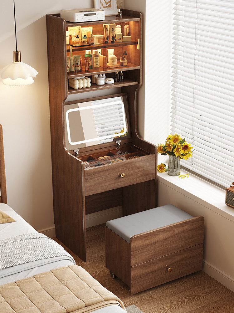 Solid wood dressing table, antique style dressing table in bedroom ...