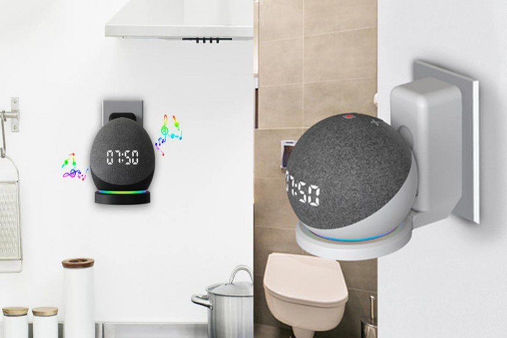 Designed for Echo Dot's 4th and 5th generation smart speakers it fits ...
