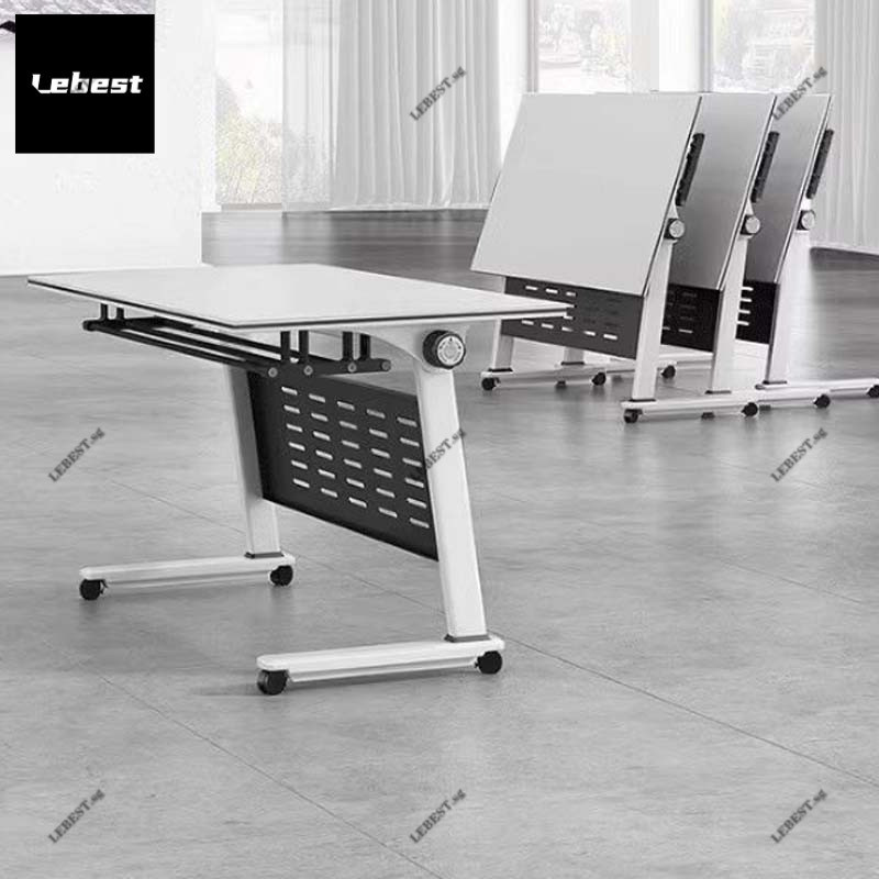 L·T Foldable Table Training Table Movable Splicing Desk Large ...