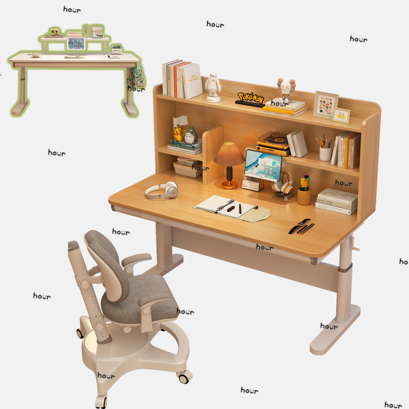 BK Children's Study Table Can Be Raised And Lowered Writing Table Home ...