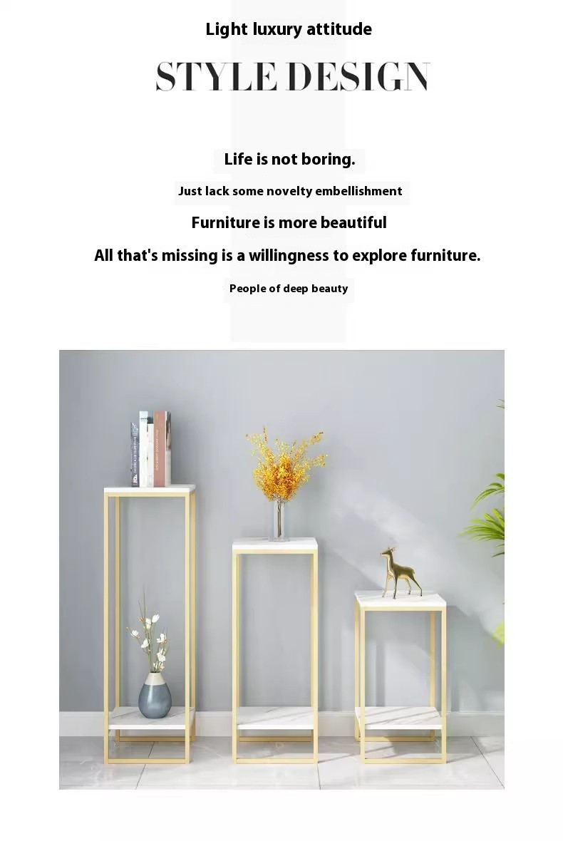 [SG Local Horticulture]Hot sell metal shelf small display rack simple ...