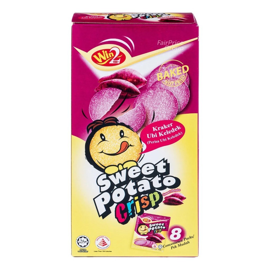 Win2 Potato Crisp Cracker Sweet Potato 160g | Shopee Singapore