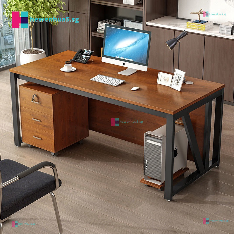 Computer Table Study Table Coffee Table With Storage Simple Solid Wood ...
