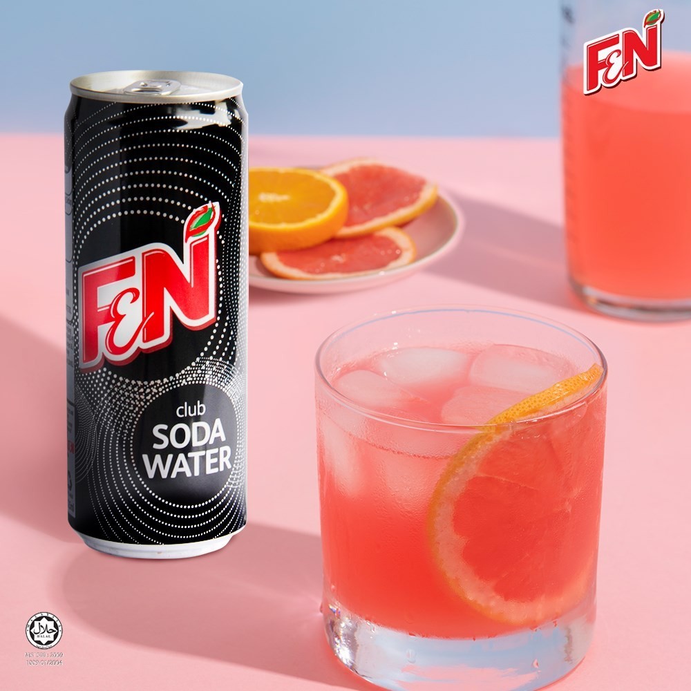 F&N Soda Water 325ML X 24 (CAN) | Shopee Singapore