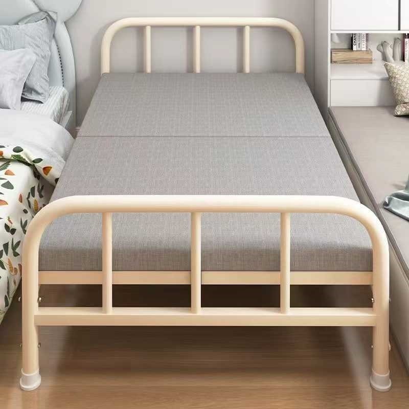 Folding bed, single bed, double bed, household hard board bed, simple ...
