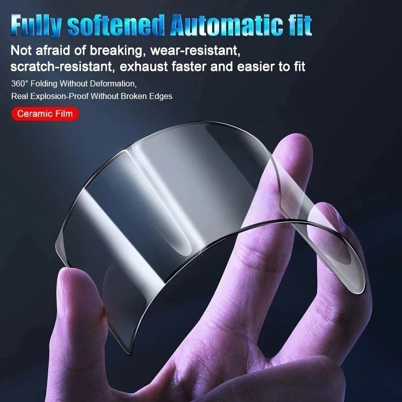 1-4Pcs Ceramic Anti Spy Privacy Tempered Glass Matte Screen ...
