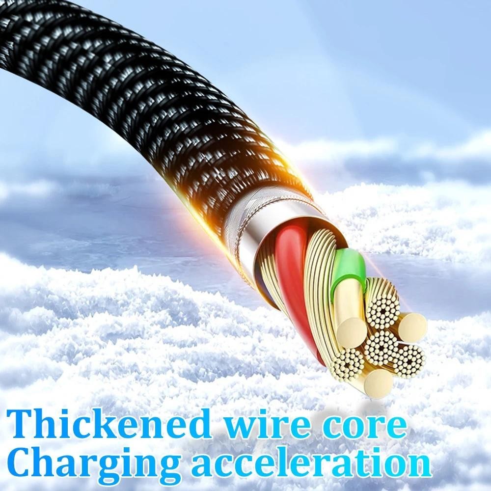 2m Smart Data Cable 120W Super Fast Charging With Led Display Usb To ...