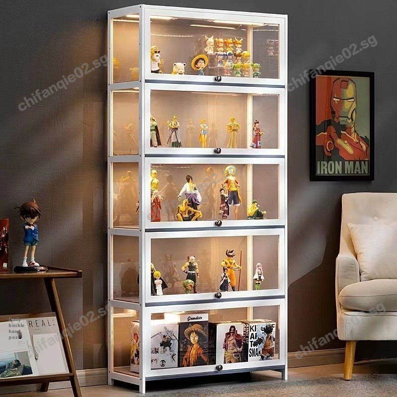 Acrylic Figurine Display Cabinet Cosmetic Product Display Cabinet Non ...