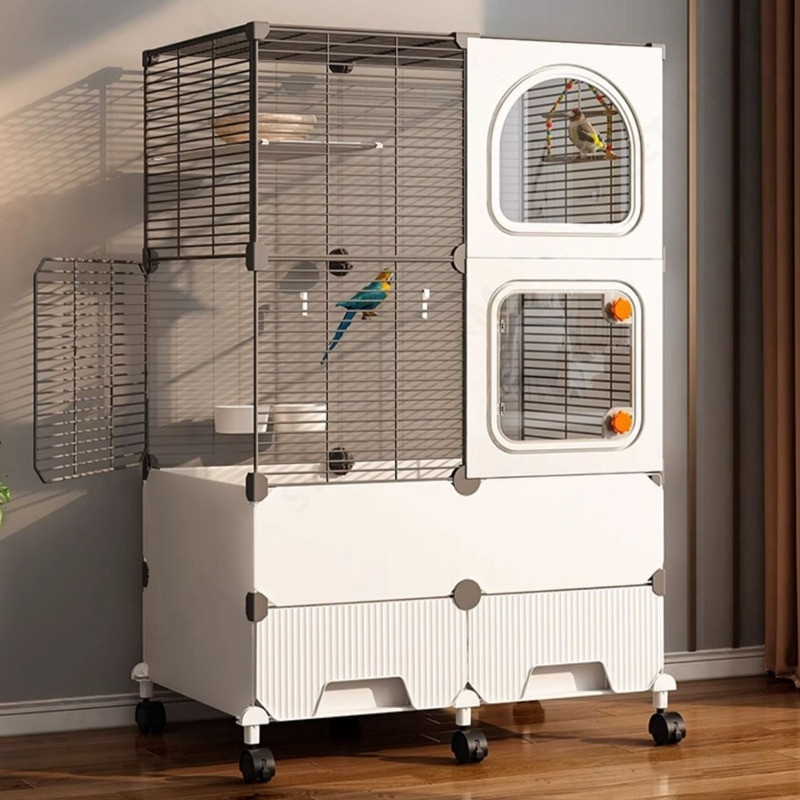 Picture of Splash Proof Bird Cage Parrot Cage Home Bird Exclusive Ecological ...