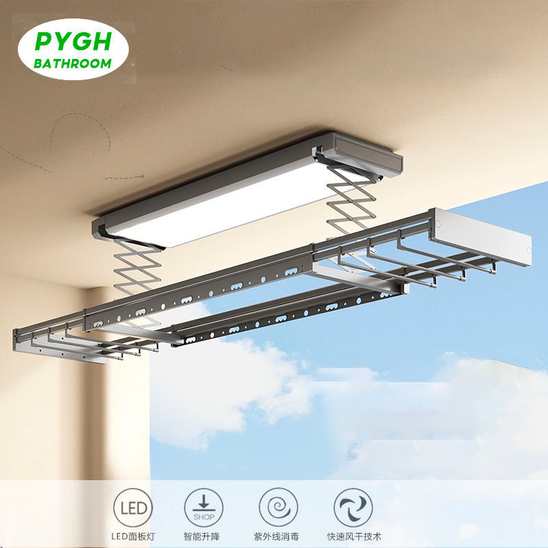 Automated Laundry Rack/Smart Laundry System Motorized Clothes Hanger ...