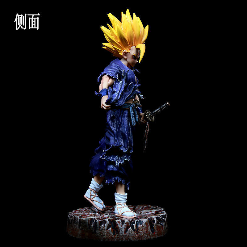 Lk Japanese Style Samurai Dragon Ball Son Gohan Figure Super Saiyan ...