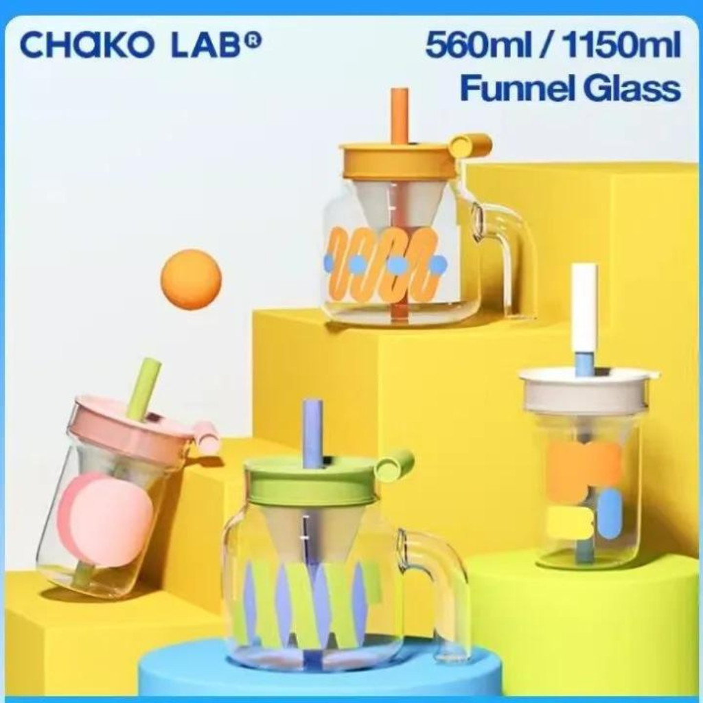 CHAKO LAB 560ml Tea Separator Jar, Large Capacity High And Low ...