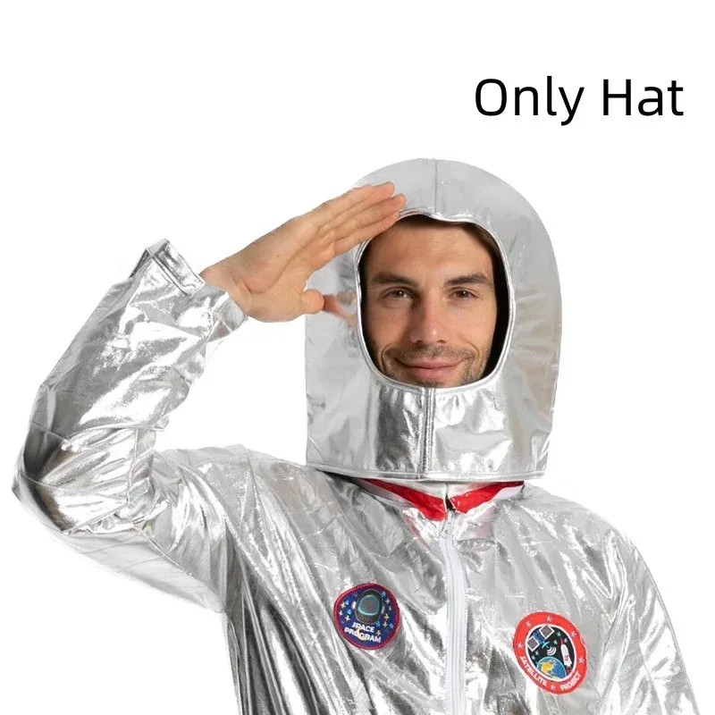 Silver Astronaut Cosplay Costume Adult for Women Men Cosplay Costumes ...