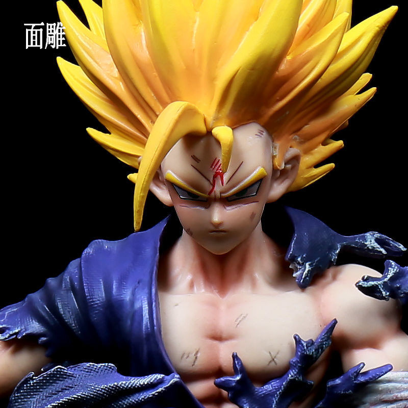 Lk Japanese Style Samurai Dragon Ball Son Gohan Figure Super Saiyan ...