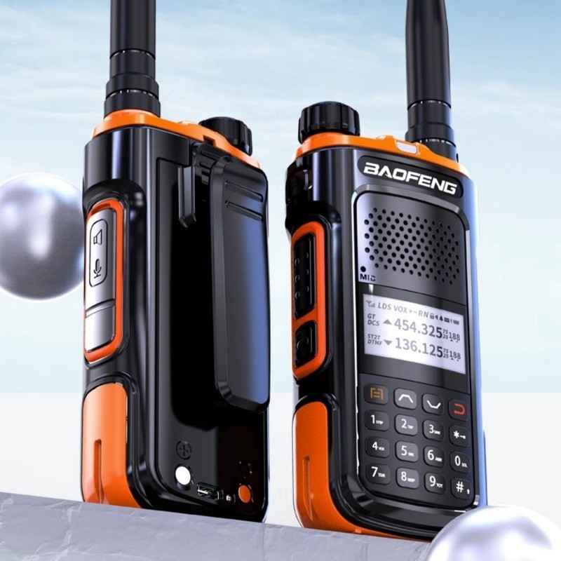 Walkie Talkie Civilian Baofeng Intercom UV R Kilometer W High Power Car ...