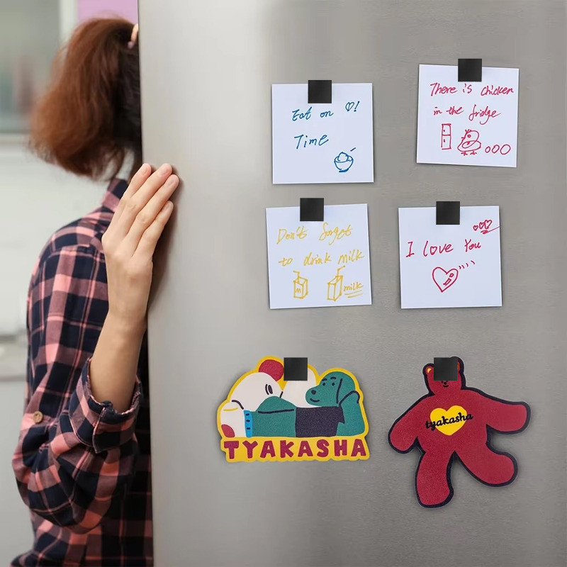 Soft Square Magnet Sticker - Magnet Tape - Small Back Self Adhesive ...