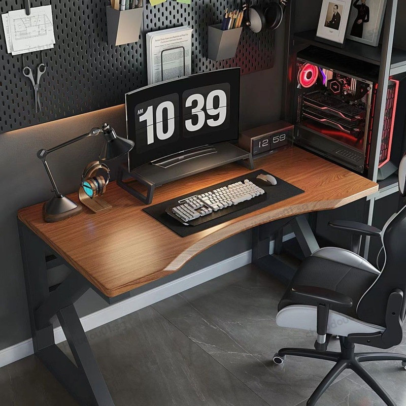Computer Desk Carbon Fibre Office Table Minimalist E-Sports Desk ...