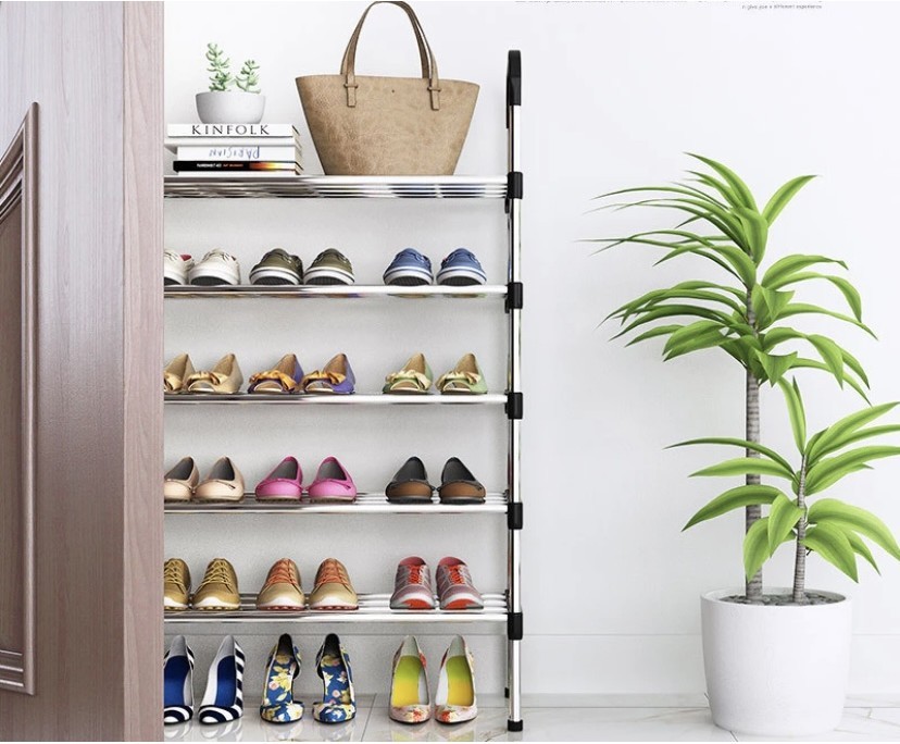 4/5 Tier Shoe Rack Outdoor And Indoor Space Saving Shoe Organizer Rack ...