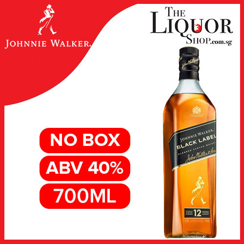 Johnnie Walker Black Label 700ml (No Box) | Shopee Singapore