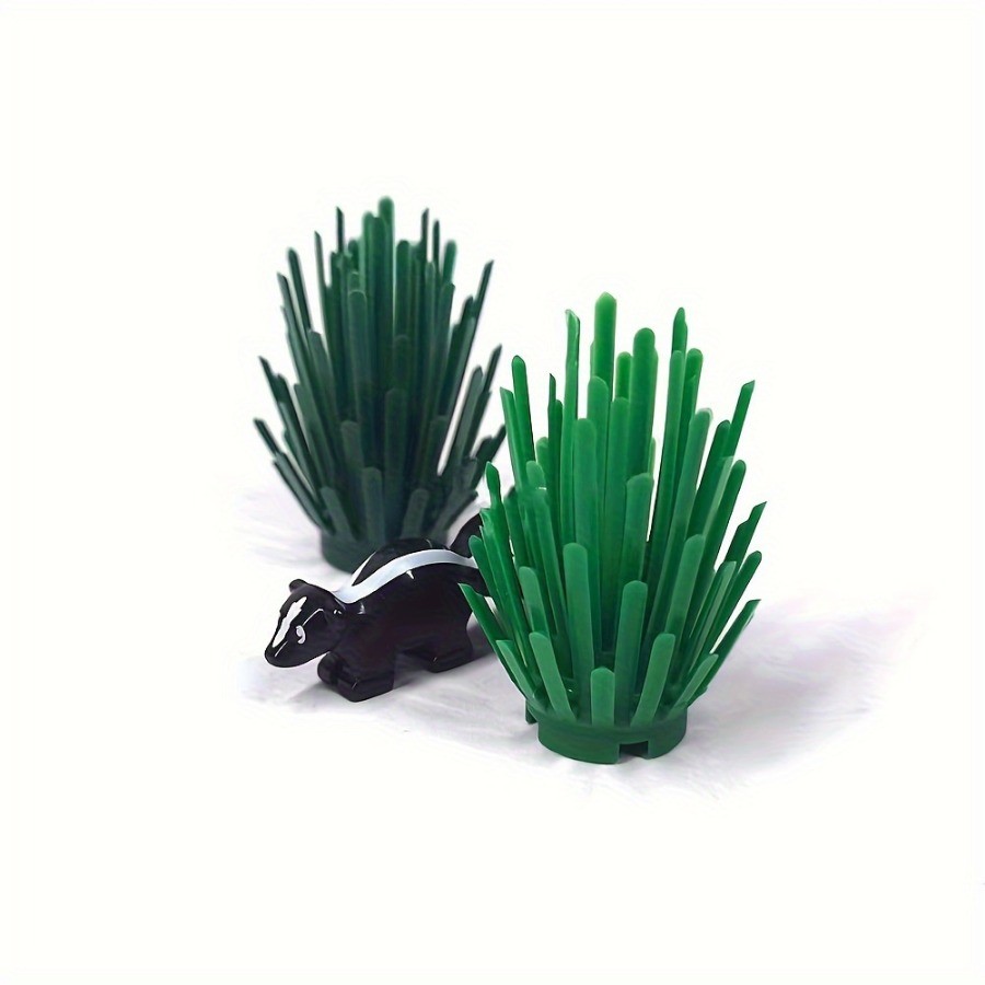 10pcs Moc Bricks 6064 Plant Prickly Bush 2x2x4 Enlighten City Street ...