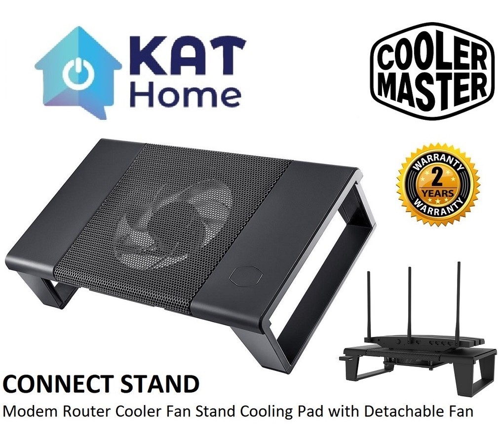 COOLER MASTER CONNECT STAND NETWORK DEVICES COOLER PAD WITH DETACHABLE ...