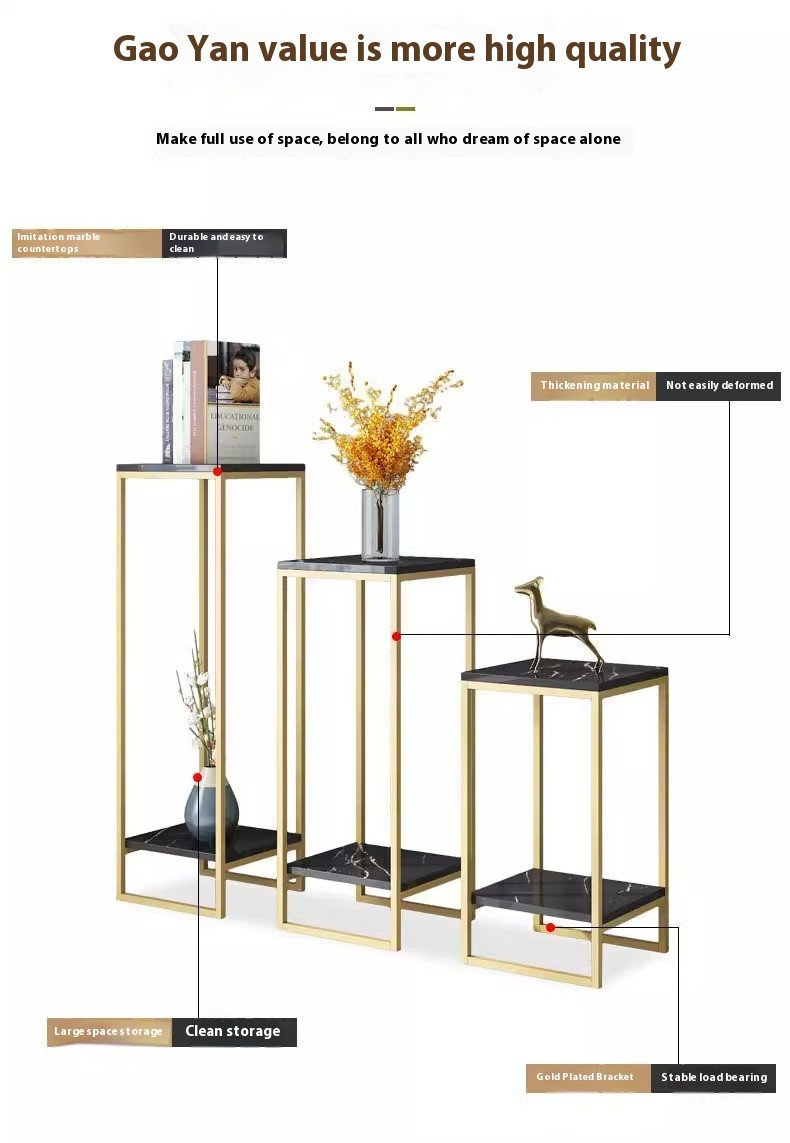 [SG Local Horticulture]Hot sell metal shelf small display rack simple ...