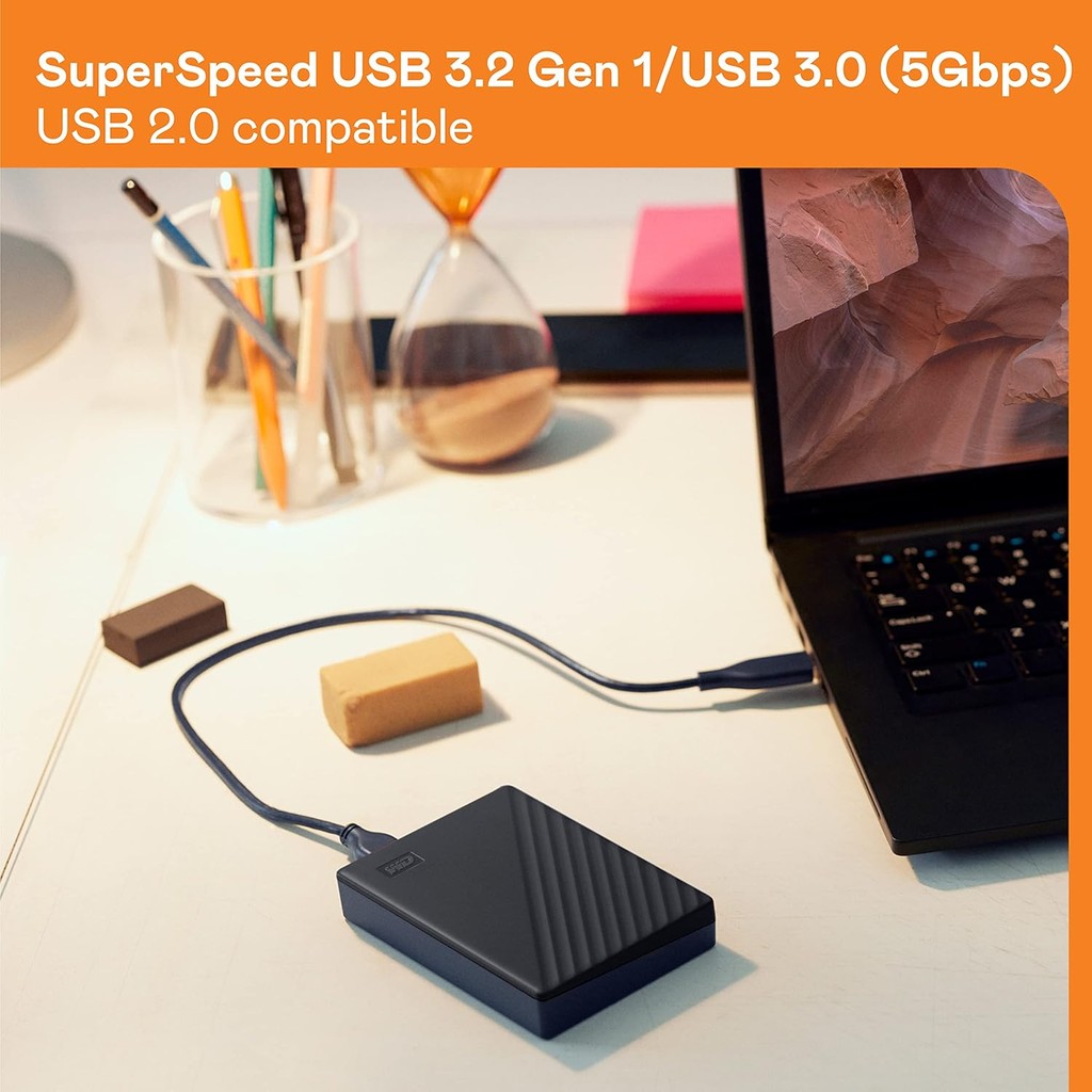 Disque Dur Externe Ugreen EE35-A6C - 3,5" - USB-C/SATA III - Choix Capacité 500Go à 16To